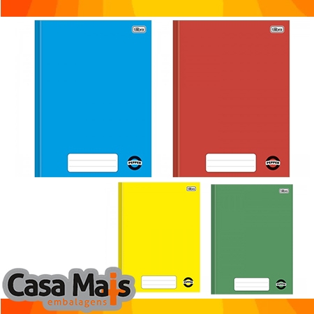 CADERNO BROCHURA 1/4 PEPPER TILIBRA