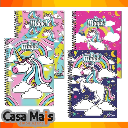 CADERNO UNIVERSITARIO 1MAT. IS MAGIC NOVA