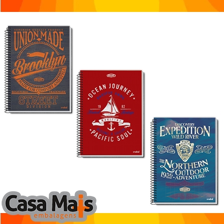 CADERNO UNIVERSITARIO 1MAT.  ORIGINAL ARTS CREDEAL