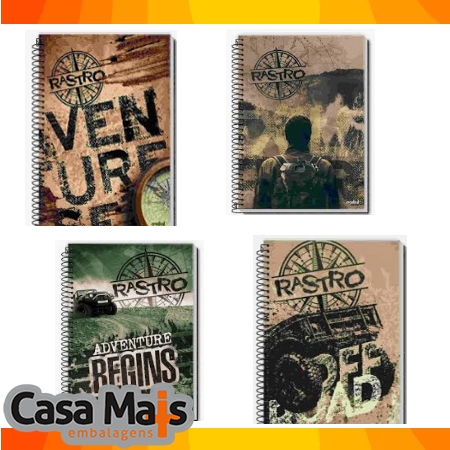 CADERNO UNIVERSITARIO 1MAT.  RASTRO CREDEAL