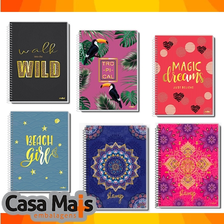 CADERNO UNIVERSITARIO 1MAT.  STAMP CREDEAL