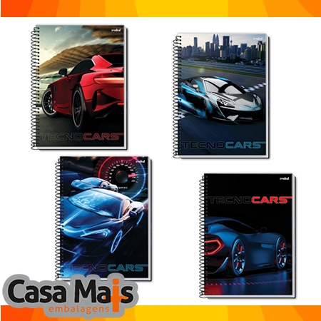 CADERNO UNIVERSITARIO 1MAT.  TECNOCARS CREDEAL