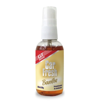 CAR FRESH AROMATIZANTE SPRAY 60ML BAUNILHA DOMLINE