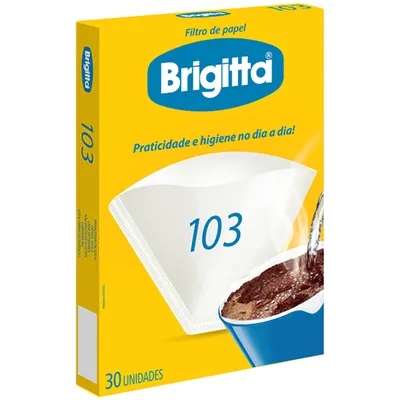 FILTRO DE PAPEL N.103 COM 30UN BRIGITTA