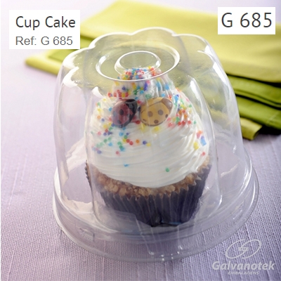 G685 CUPCAKE 10UN GALVANOTEK