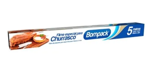 FILME CHURRASCO 5MX45CM  BOMPACK