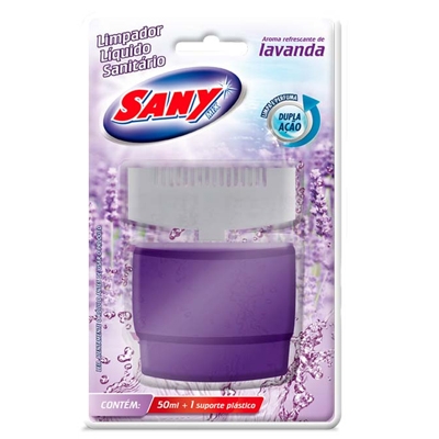 LIMPADOR LIQUIDO SANITÁRIO 50ML LAVANDA SANY