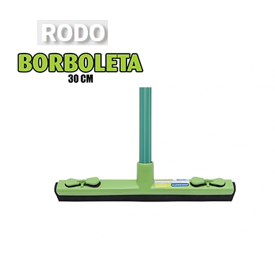 RODO 30 CM BORBOLETA COM CABO LIMPAMANIA