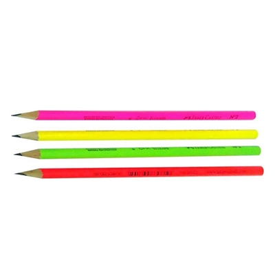 LÁPIS N2 NEON FABER CASTELL