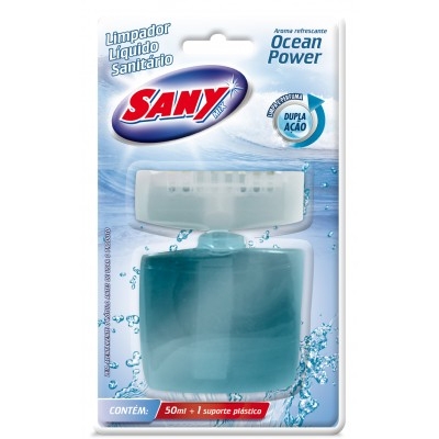 LIMPADOR LIQUIDO SANITÁRIO 50ML OCEAN POWER SANY