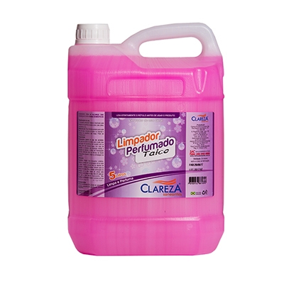 LIMPADOR PERFUMADO 5L TALCO CLAREZA