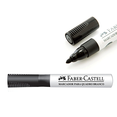 MARCADOR PARA QUADRO BRANCO - PRETO FABER CASTELL