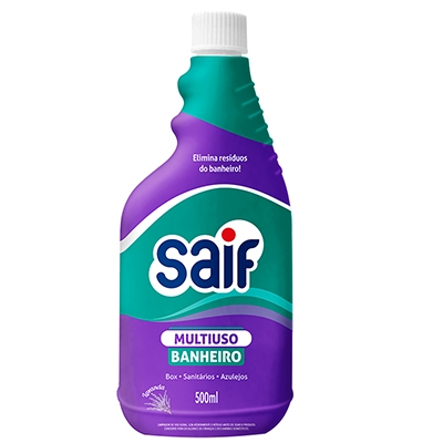 MULTIUSO BANHEIRO 500ML REFIL SAIF