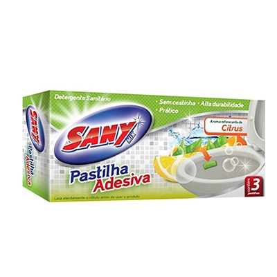 PASTILHA ADESIVA COM 03UN CITRUS SANY