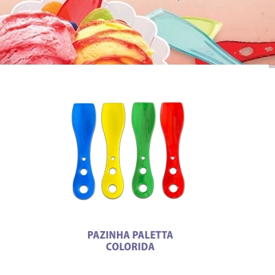 PAZINHA PALETTA COLORIDA COM 100UN PRAFESTA