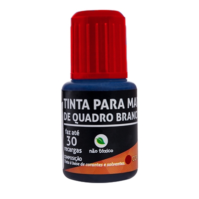 TINTA PARA MARCADOR QUADRO BRANCO VERMELHA JOCAR OFFICE