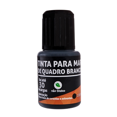 TINTA PARA MARCADOR QUADRO BRANCO PRETA JOCAR OFFICE